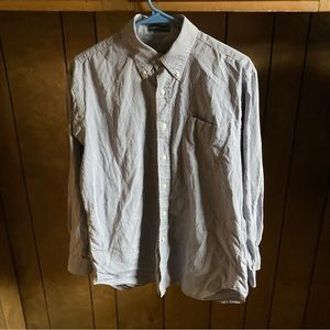 Gitman Bros Shirt Mens 16 33 Plaid Long Sleeve Button Down Vintage Made In USA